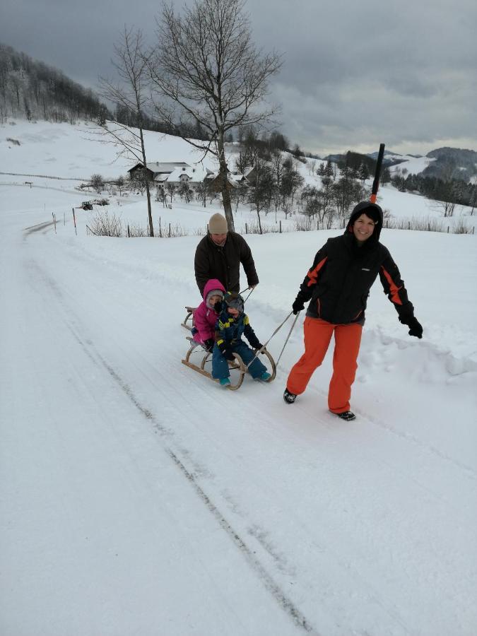 Urlaub Am Bauernhof Hoebarten Sankt Anton an der Jessnitz Luaran gambar